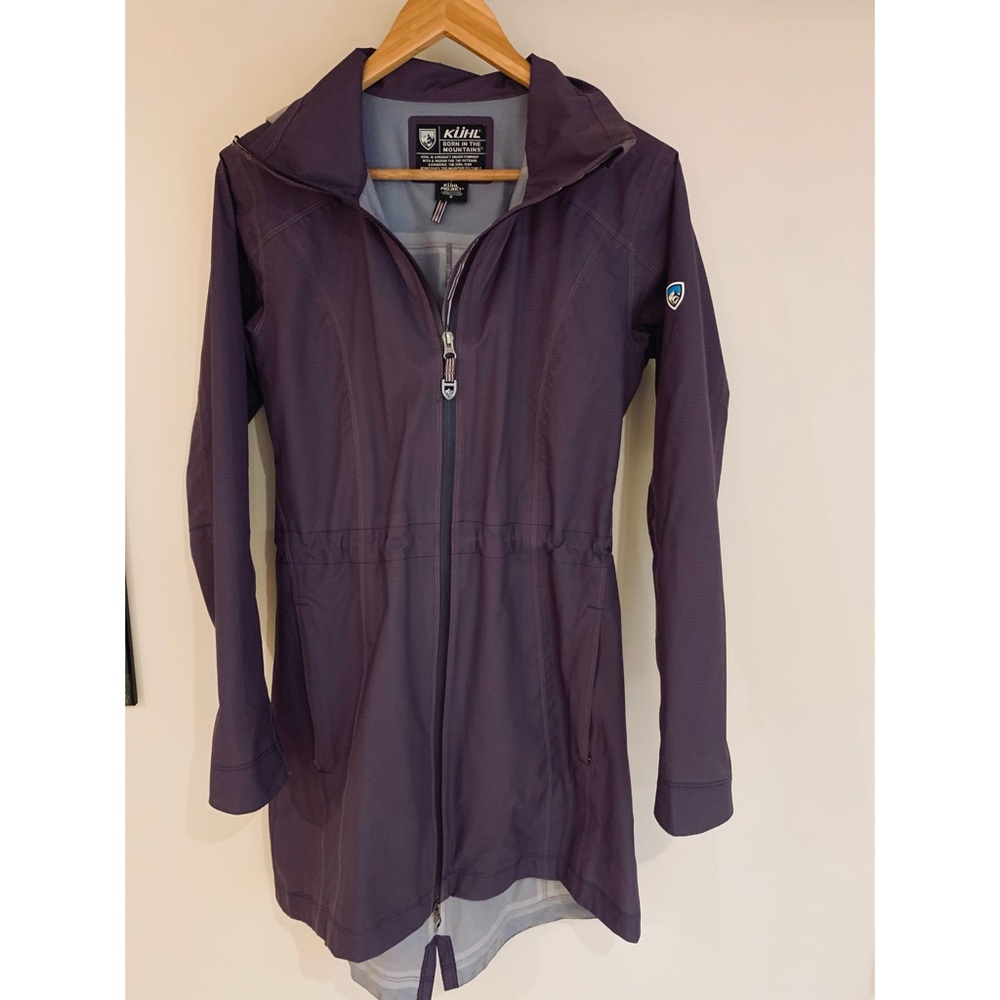 Long rain jacket